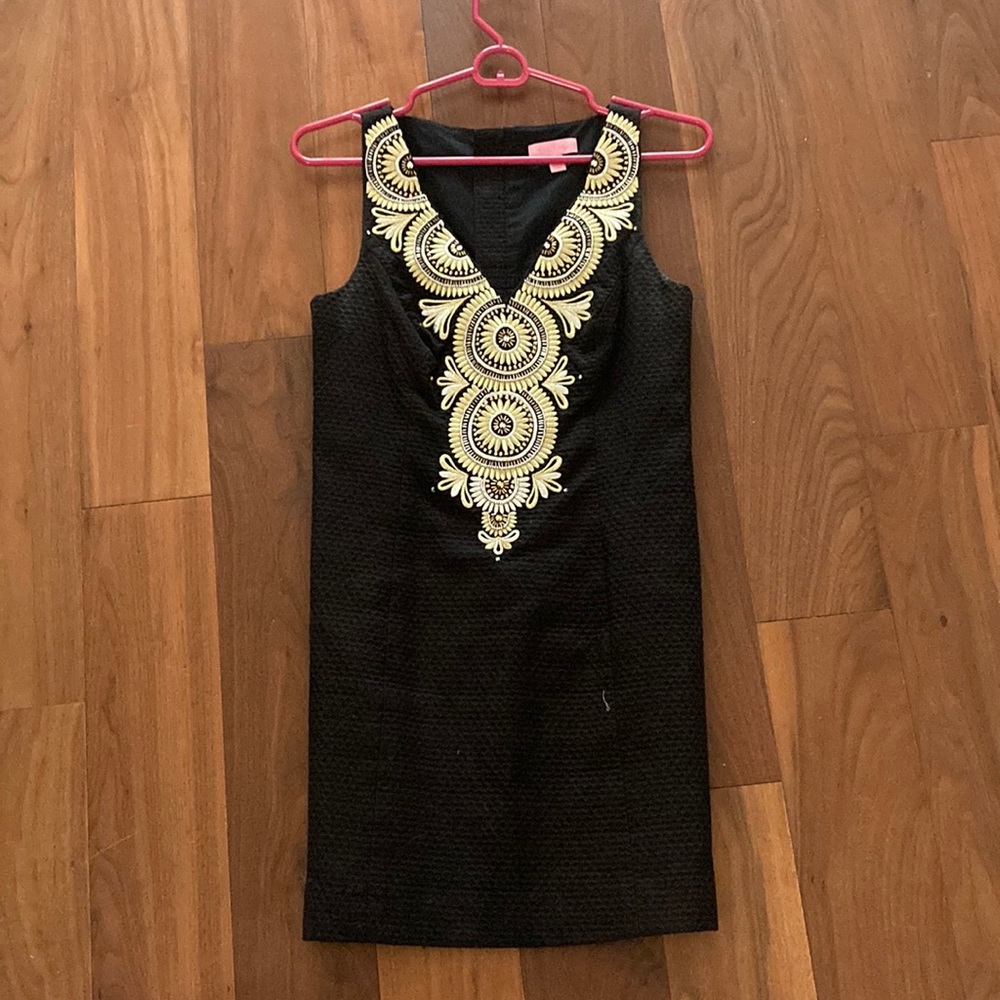 Lilly Pulitzer black dress